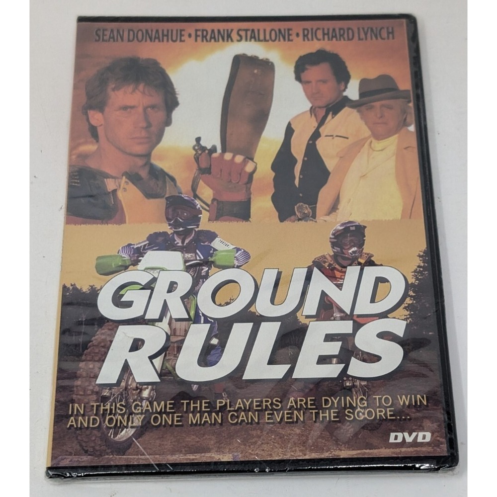 Ground Rules 1997 Movie DVD 2006 Frank Stallone New Sealed Motorcycle Motocross